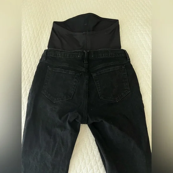 Abercrombie Maternity Ankle Straight Jean - Picture 3 of 4